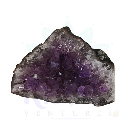 Natural Amethyst Geode - Crystal Healing and Home Décor (59.09 Gram)