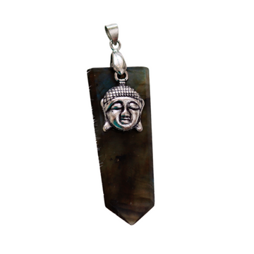 Kishori Ventures Green Aventurine Elegance Pendant - Natural Radiance