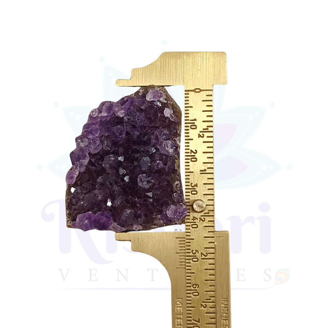 Natural Amethyst Geode - Crystal Healing and Home Décor (36.79 Gram)