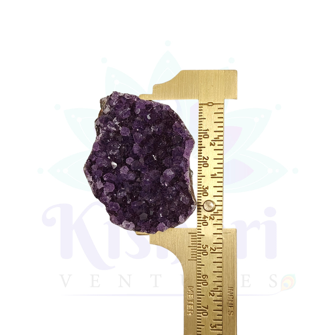 Natural Amethyst Geode - Crystal Healing and Home Décor (49.93 Gram)