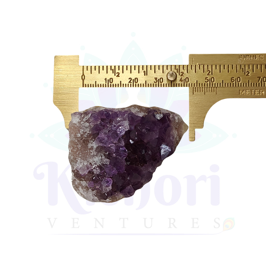 Natural Amethyst Geode - Crystal Healing and Home Décor (62.59 Gram)